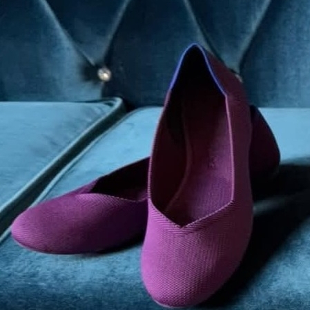 Rothy's Women's Purple Flats